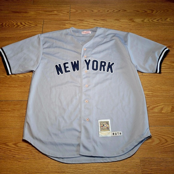 Mitchell Ness Babe Ruth NY Yankees MLB Jersey Cooperstown